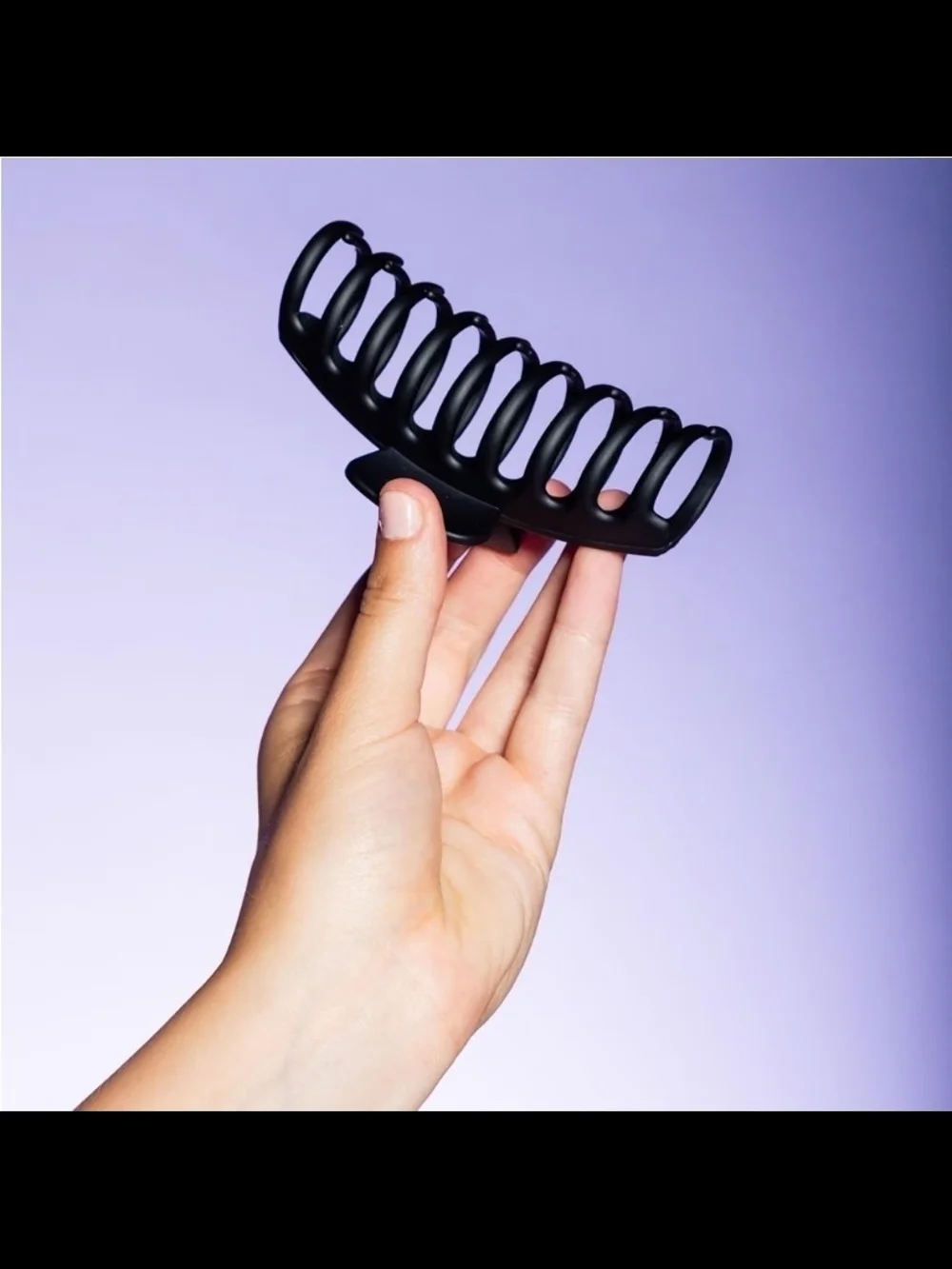 Thick Hair Claw Clips - Blue & Nude (2-Pack) BNIB